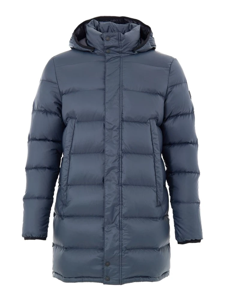 Gray Nylon Coat