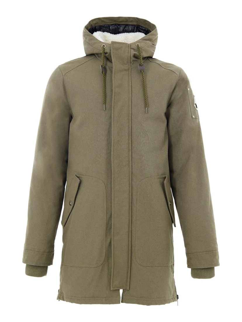 Green Cotton Parka