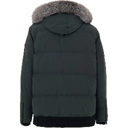 Green Nylon Parka
