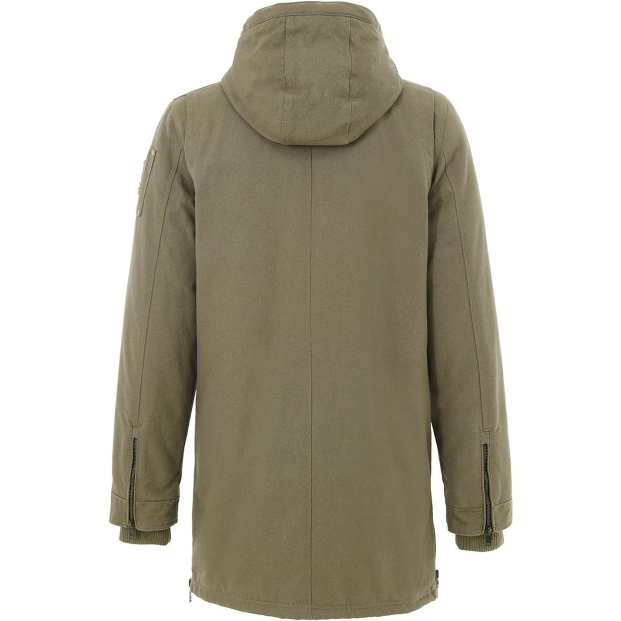 Green Cotton Parka