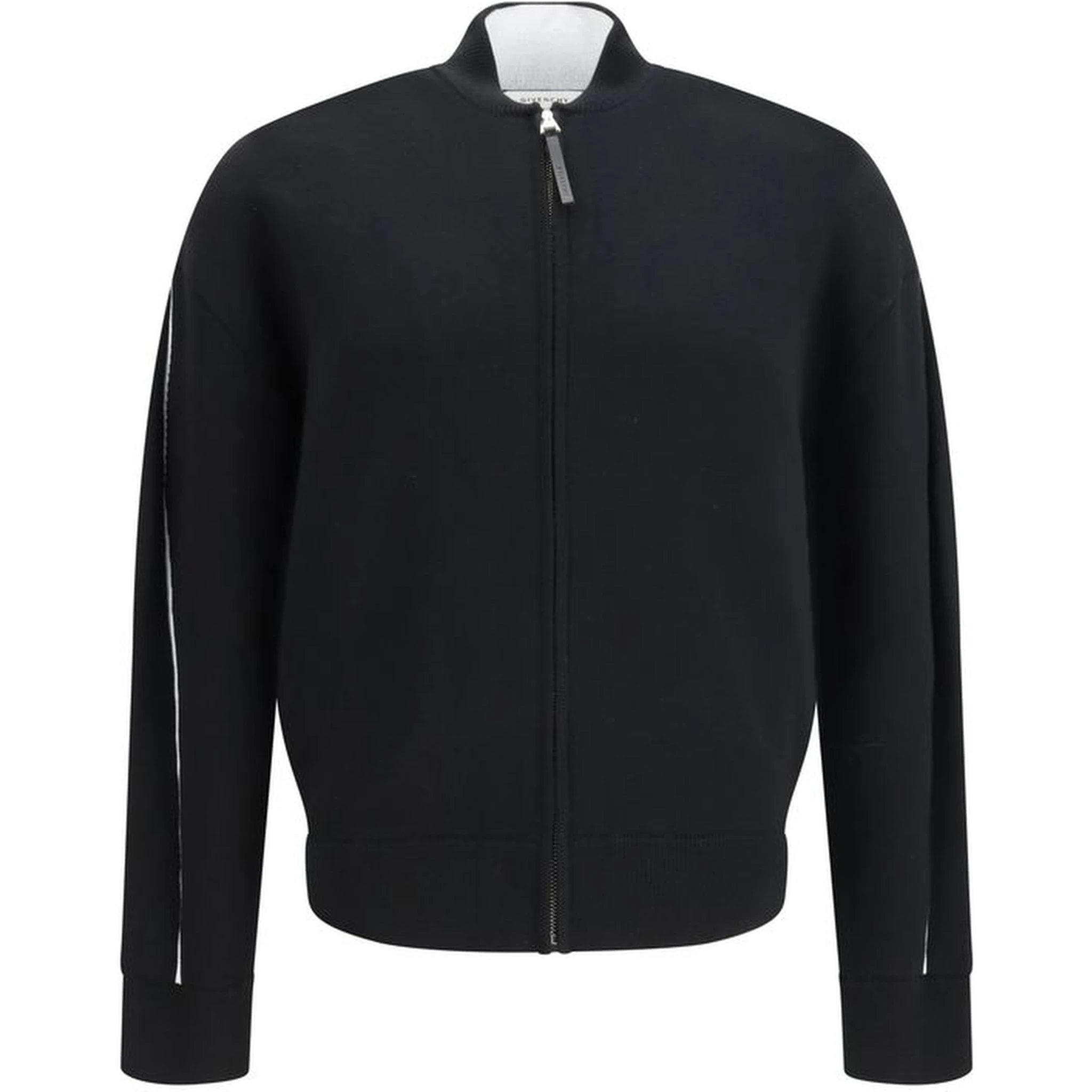 Black Wool Cardigan