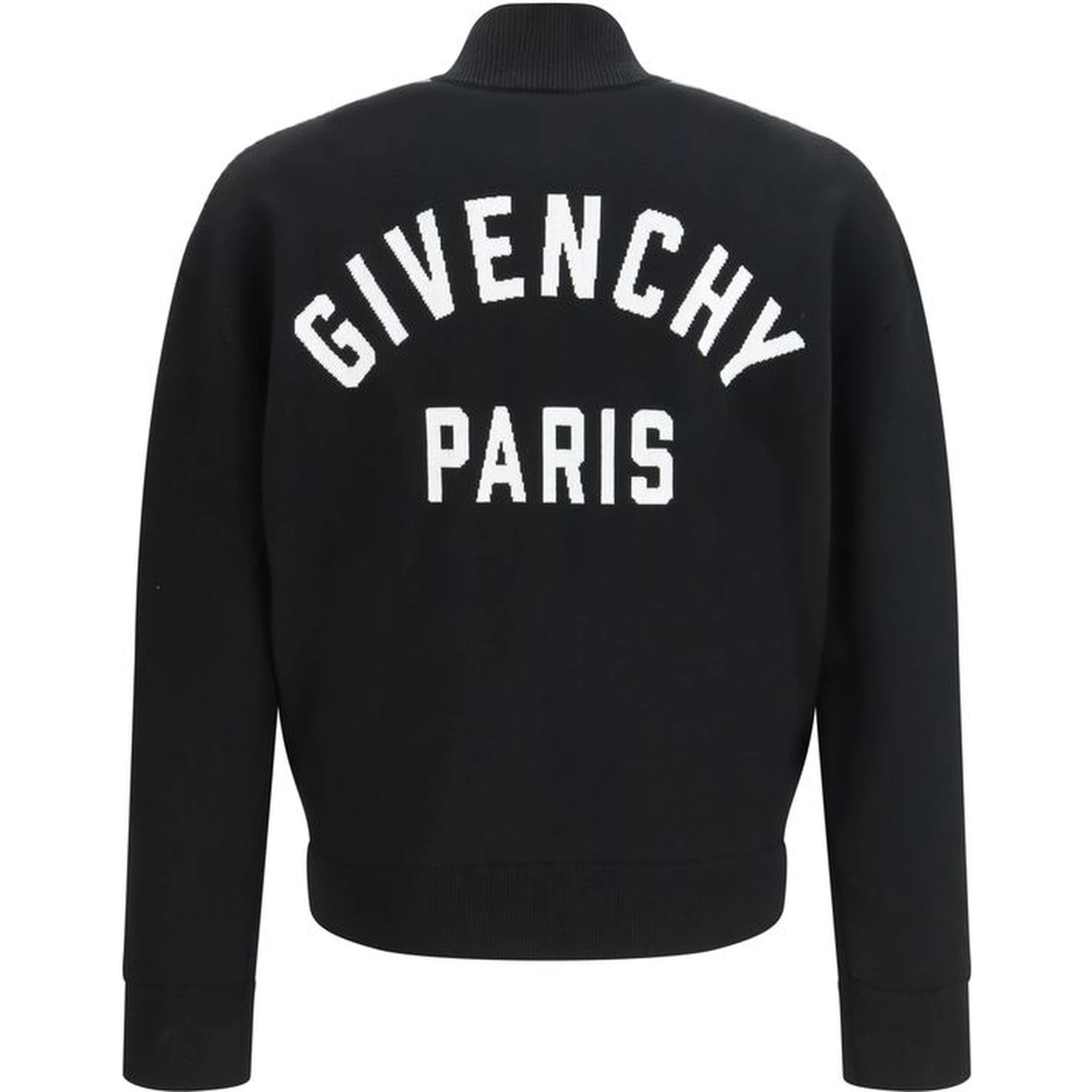 Black Wool Cardigan