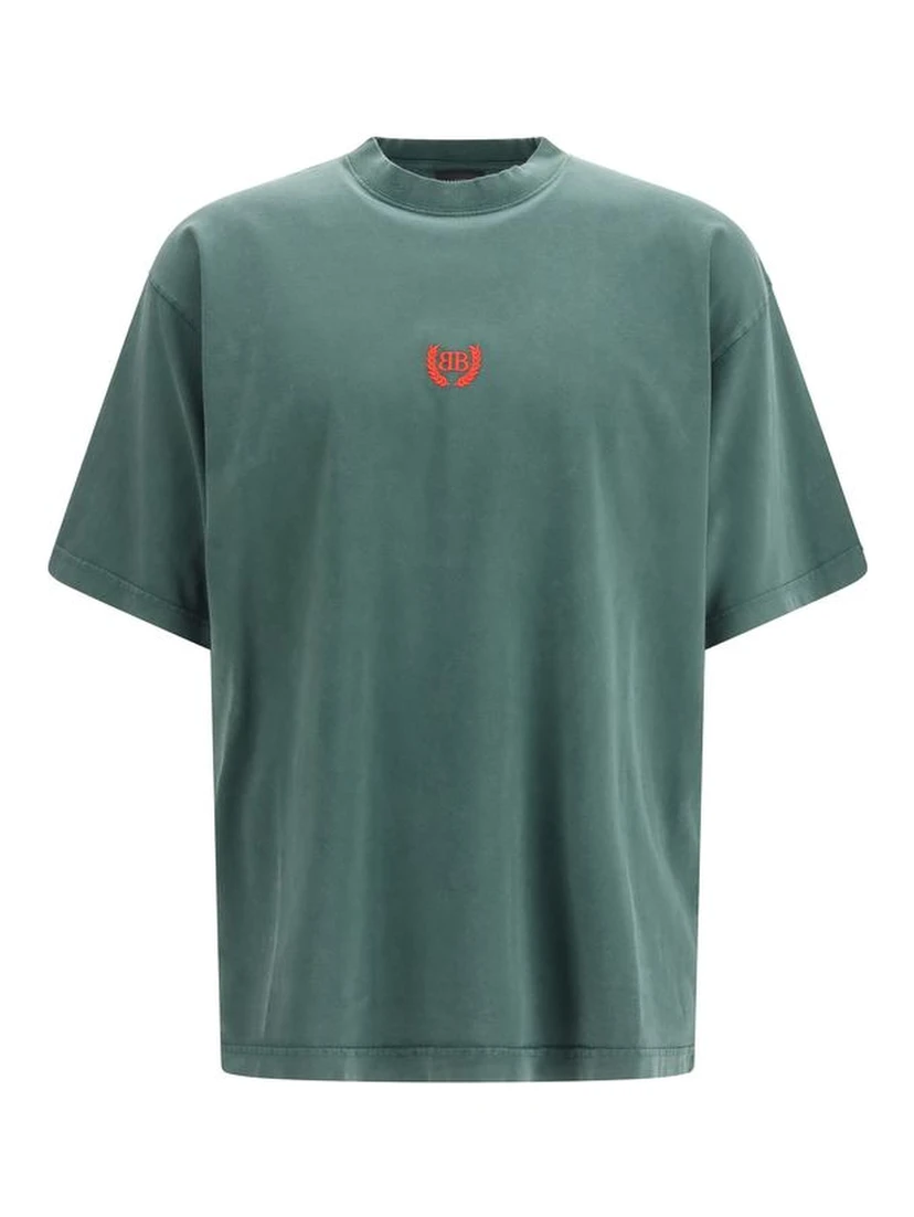 Bicolor Cotton T-Shirt