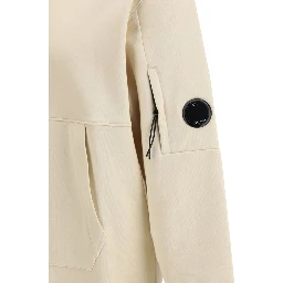 Beige Cotton Sweatshirt