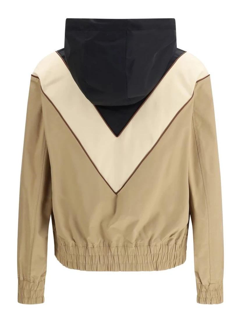 Multicolor Polyester Shell Jacket
