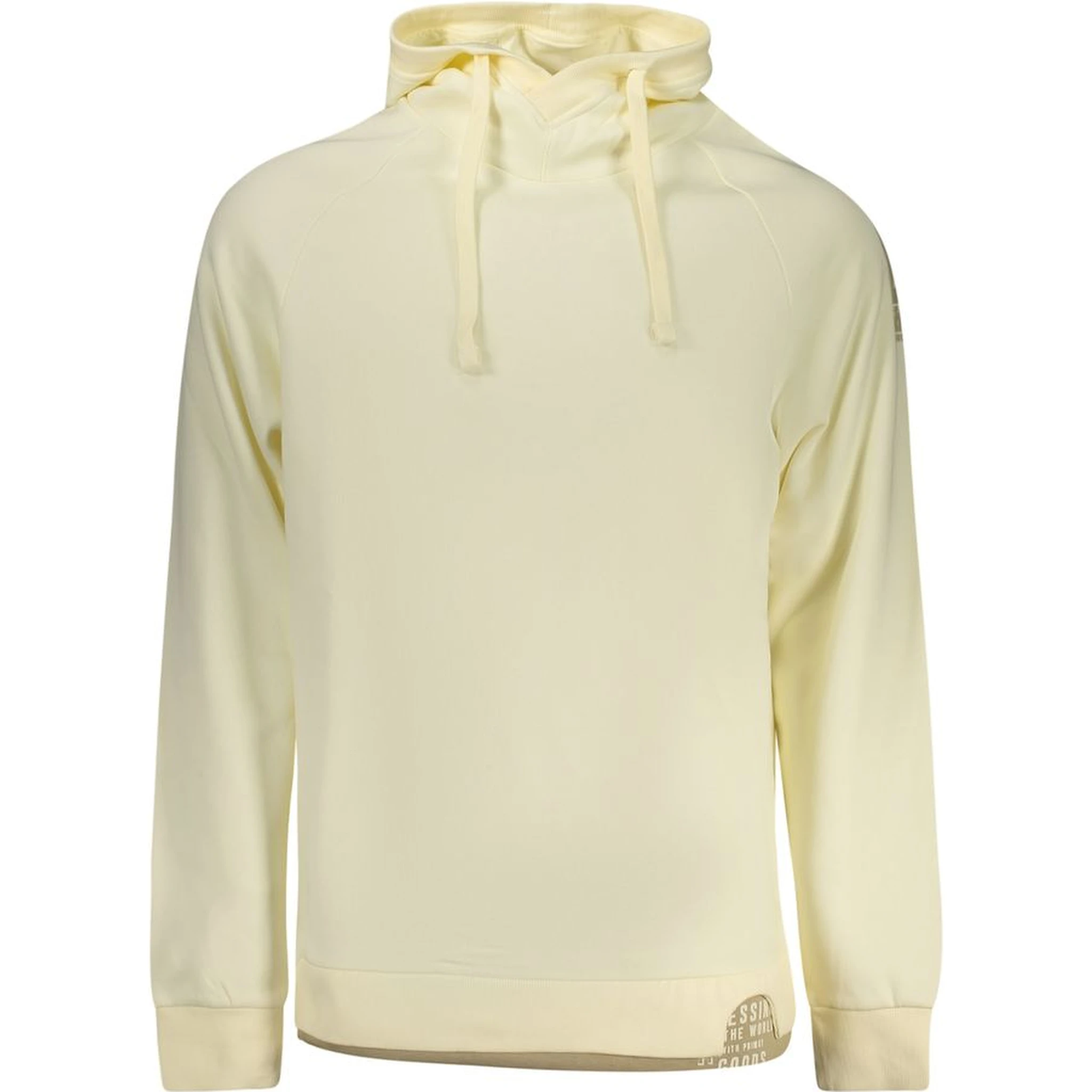 White Cotton Men's Sweatshirt