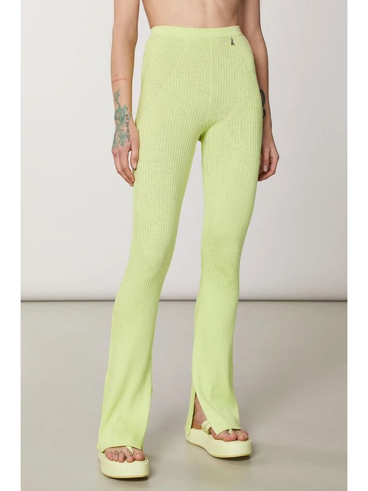 Yellow Viscose Casual Pants alternative