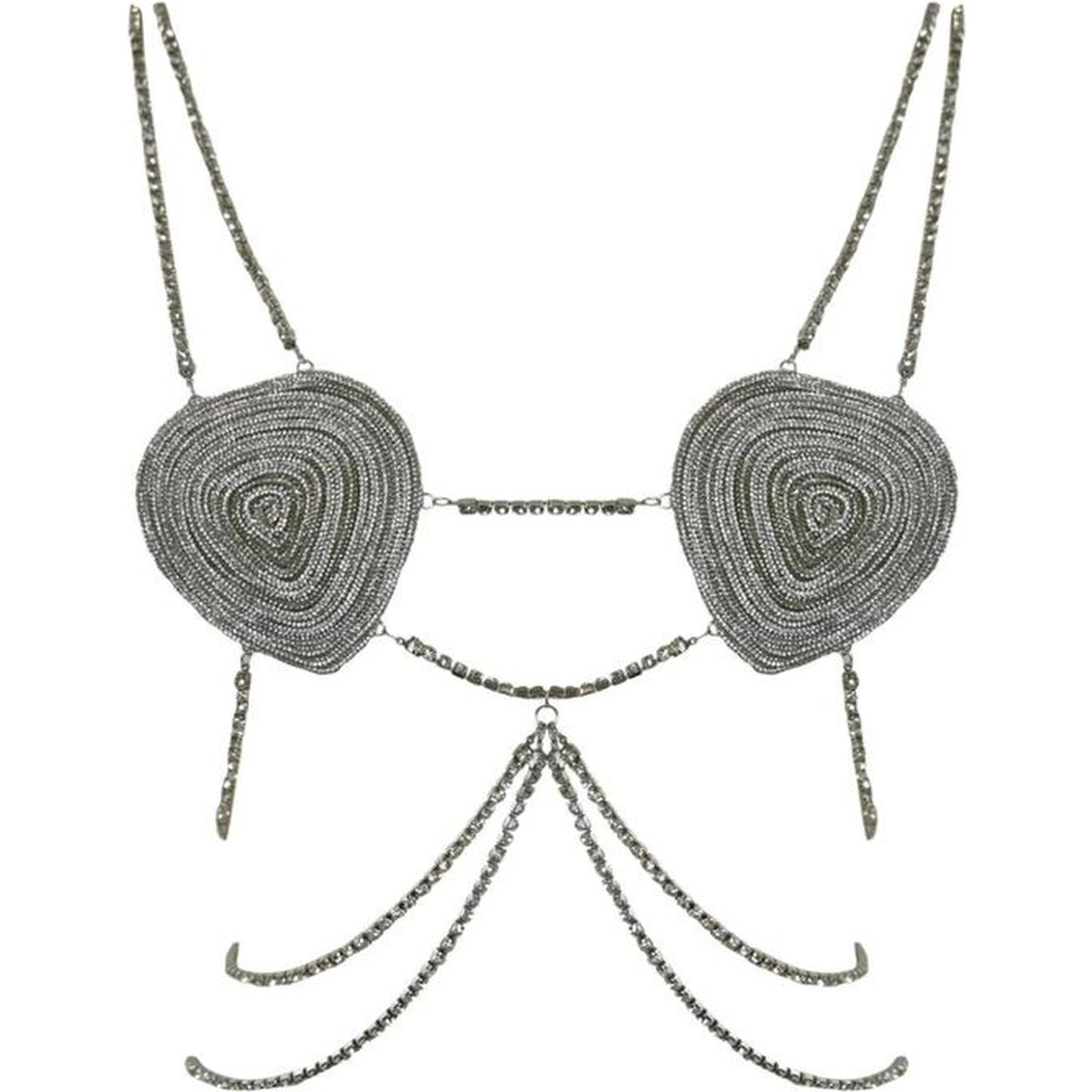White Copper Bra