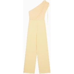 Yellow Polyester Rompers