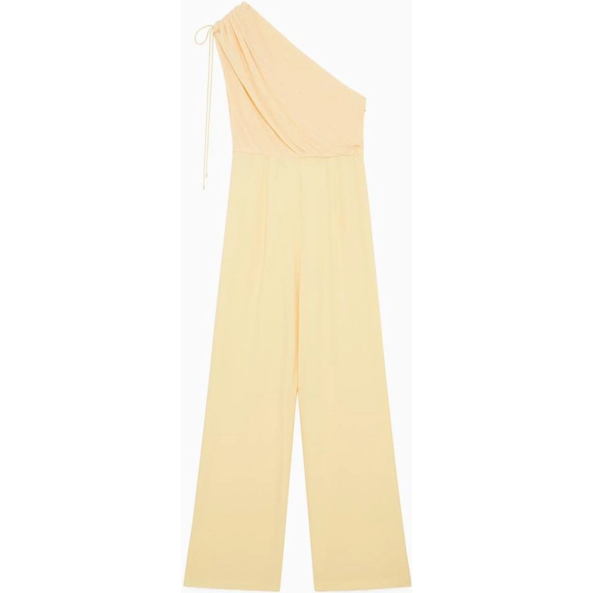 Yellow Polyester Rompers