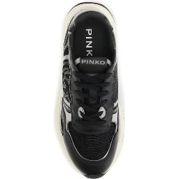 Black Calf Leather Bos Taurus Athletic Sneakers