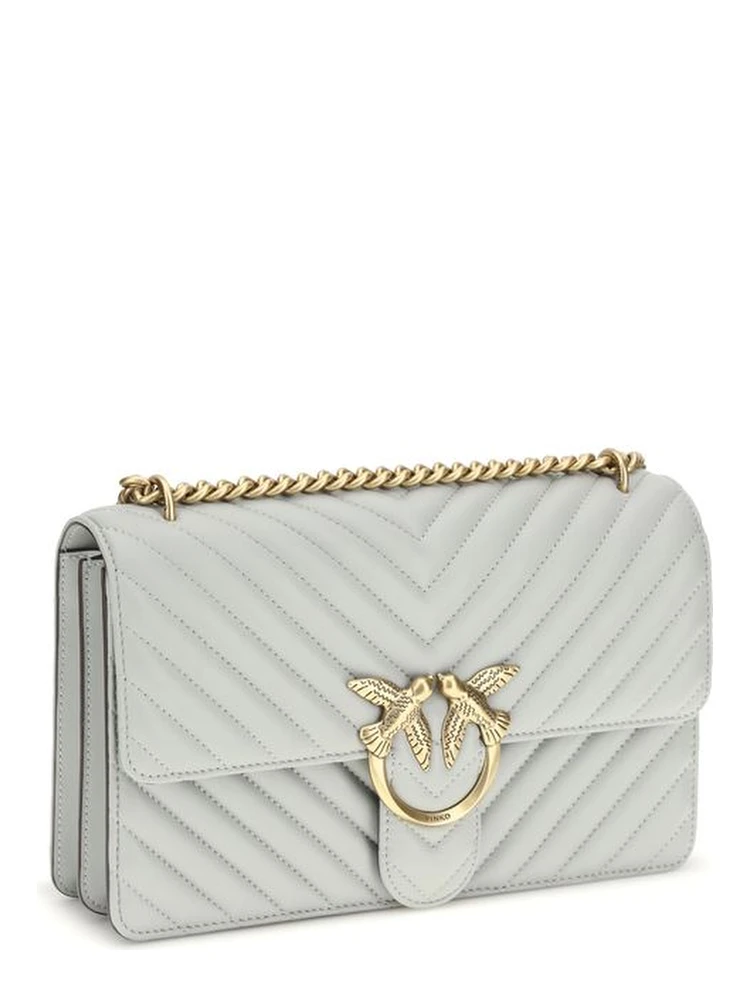 Gray Calf Leather Bos Taurus Shoulder Bag alternative