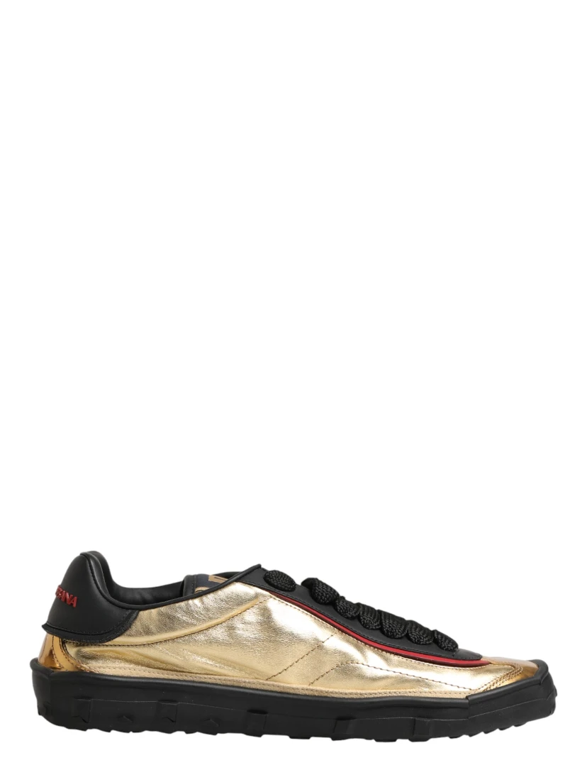 Multicolor Old Runner Lace Up Sneakers Shoes