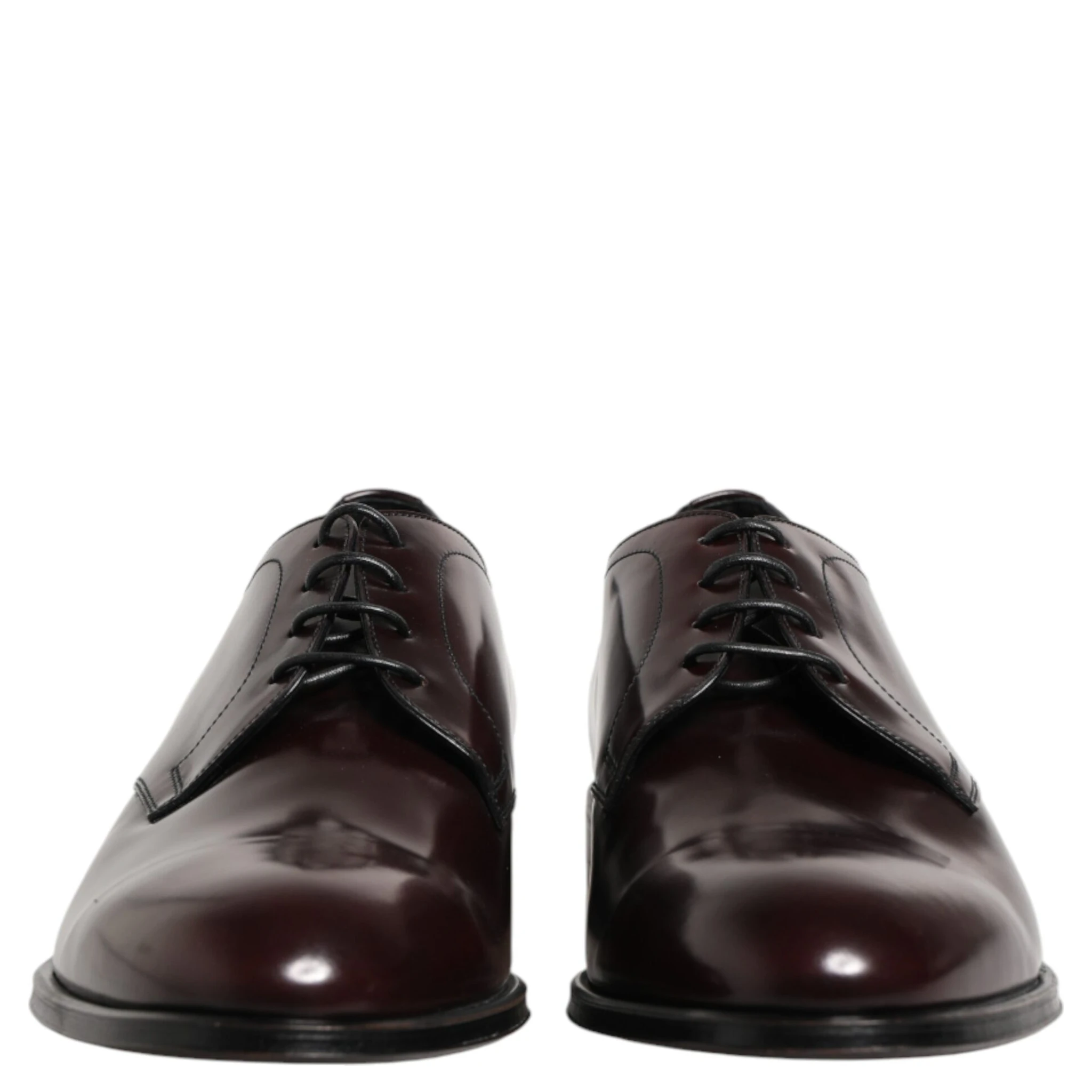 Black Lace Up Leather Dress Derby Men Shoes