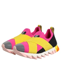 Multicolor Neoprene Elastic Ibiza Sneakers Shoes