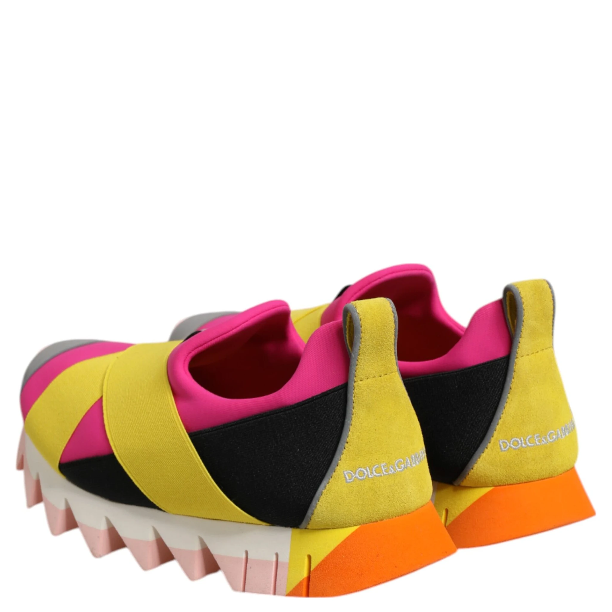 Multicolor Neoprene Elastic Ibiza Sneakers Shoes