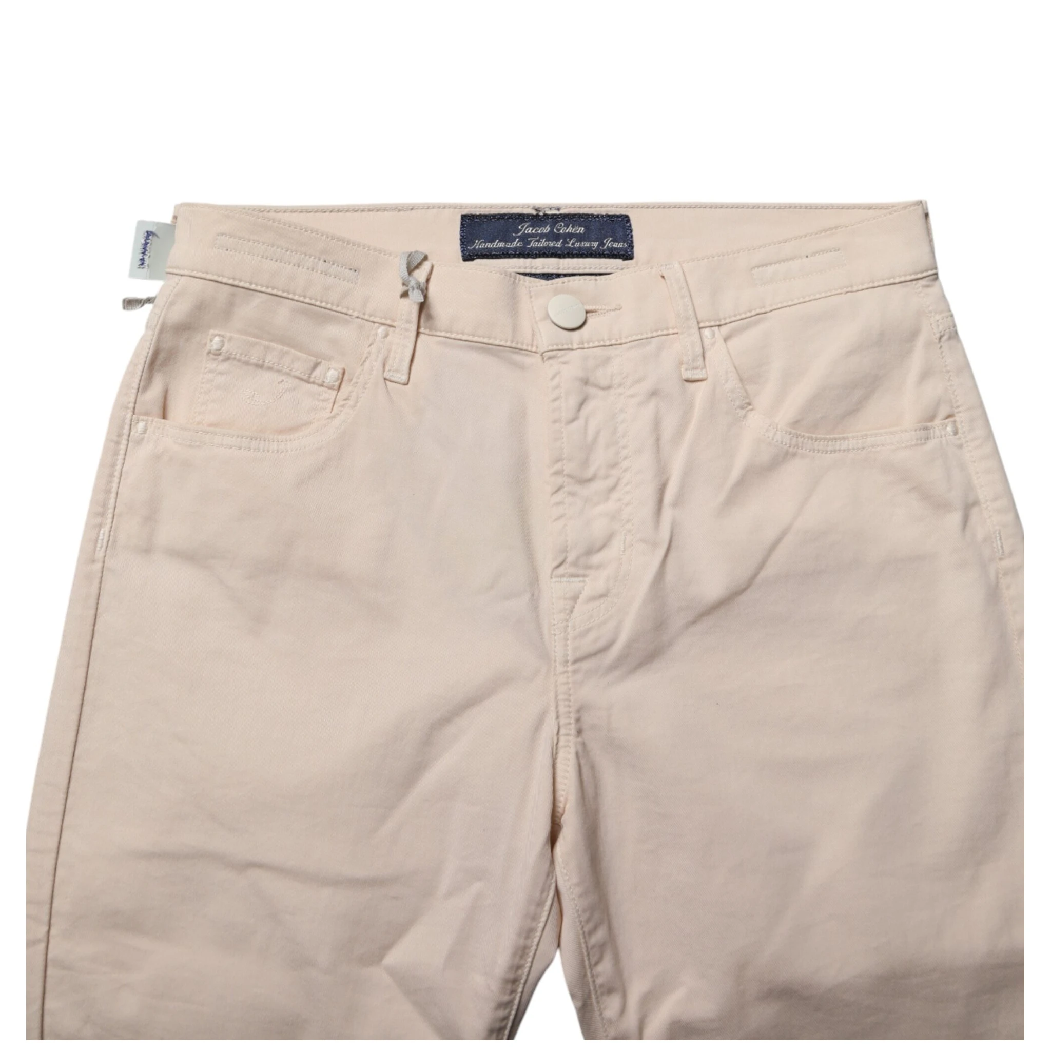 Beige Mid Waist Skinny Fit Denim Trouser Jeans