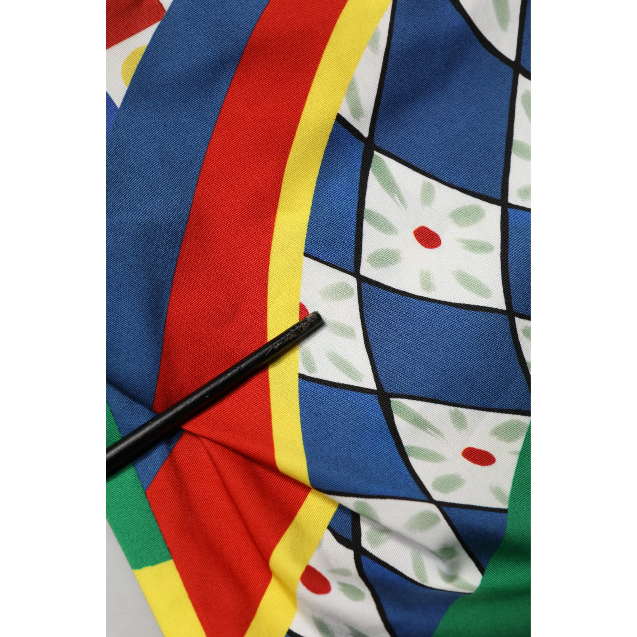 Multicolor Carretto Print Men Bermuda Shorts