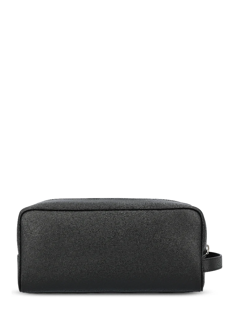 PARIS Grooming case in grain de poudre leather alternative