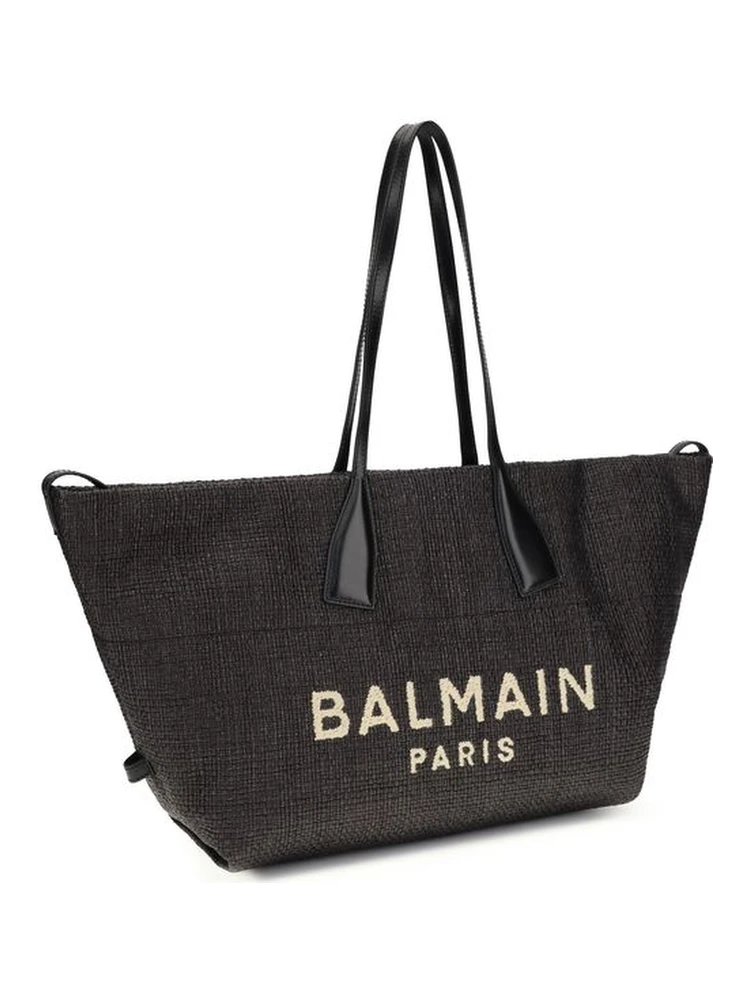 Black Raffia Shoulder Bag alternative