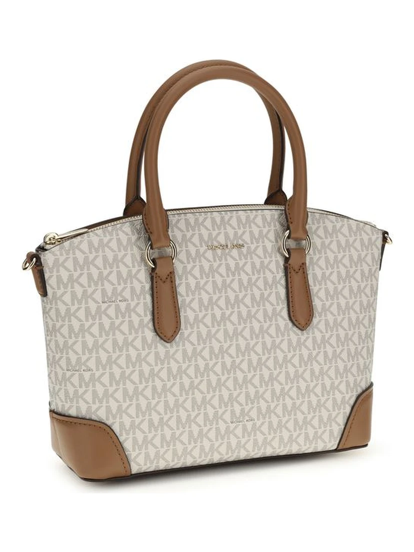 Beige Other Fibres Shoulder Bag