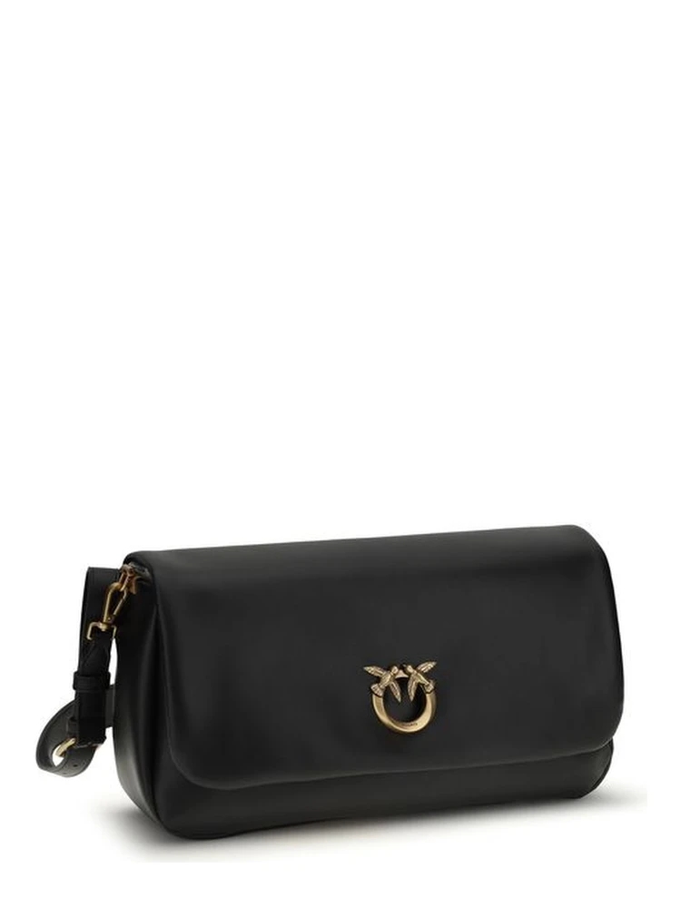 Black Calf Leather Bos Taurus Shoulder Bag alternative