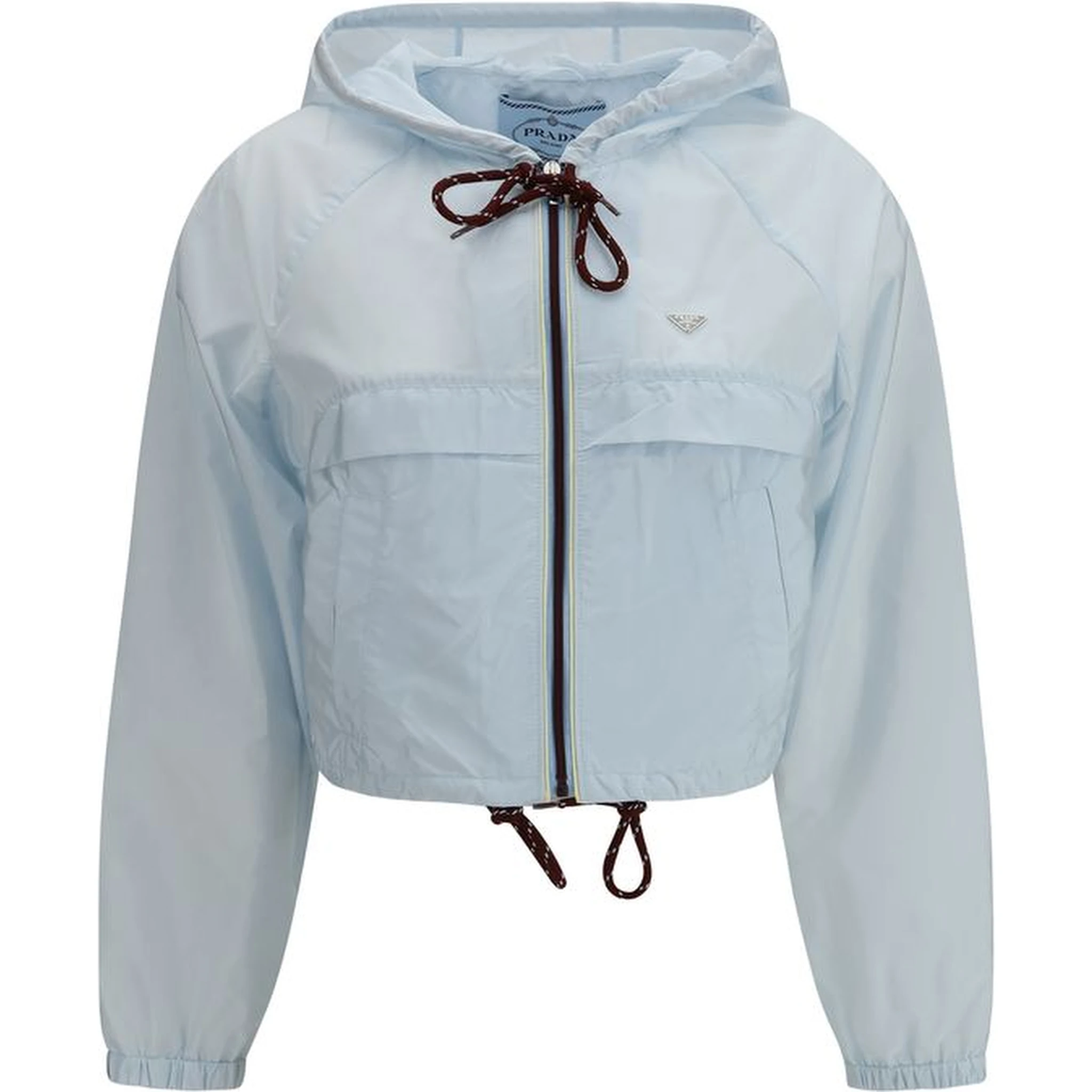 Blue Recycled Polyamide Shell Jacket