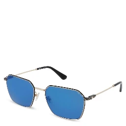 Gray Metal Sunglasses