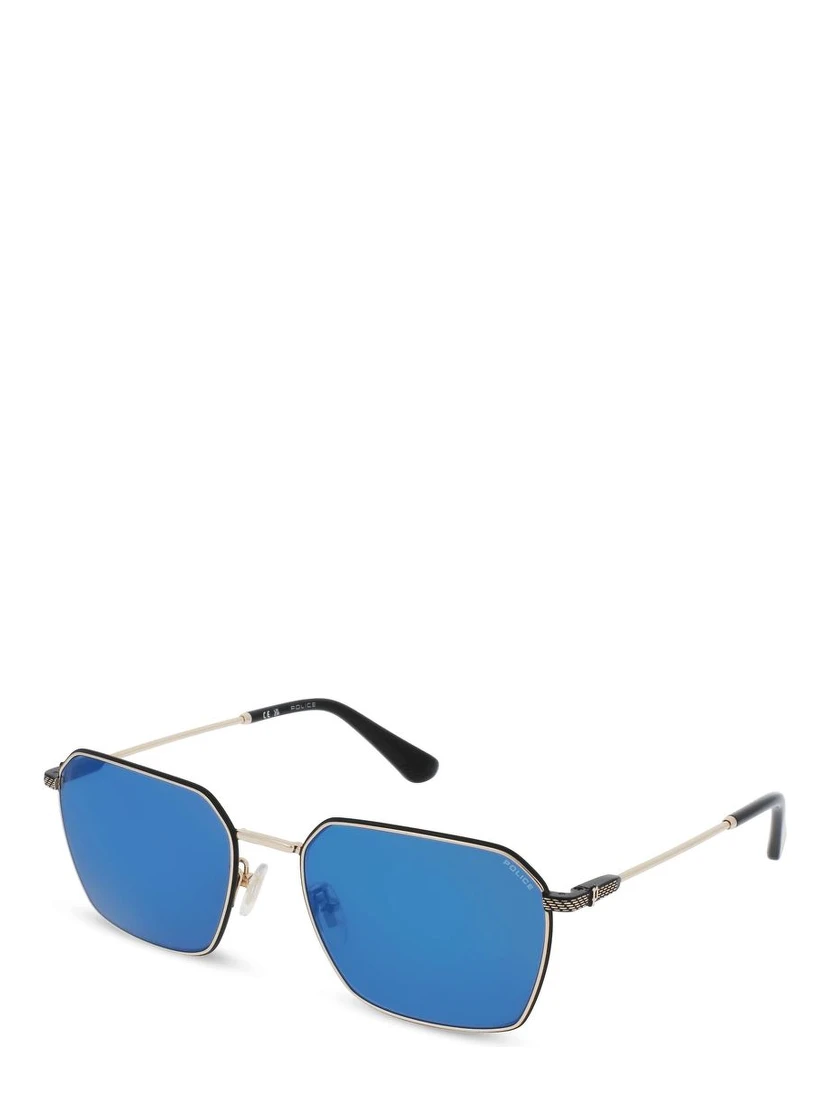Gray Metal Sunglasses