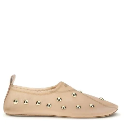 Multicolor Polyamide Ballet Flats