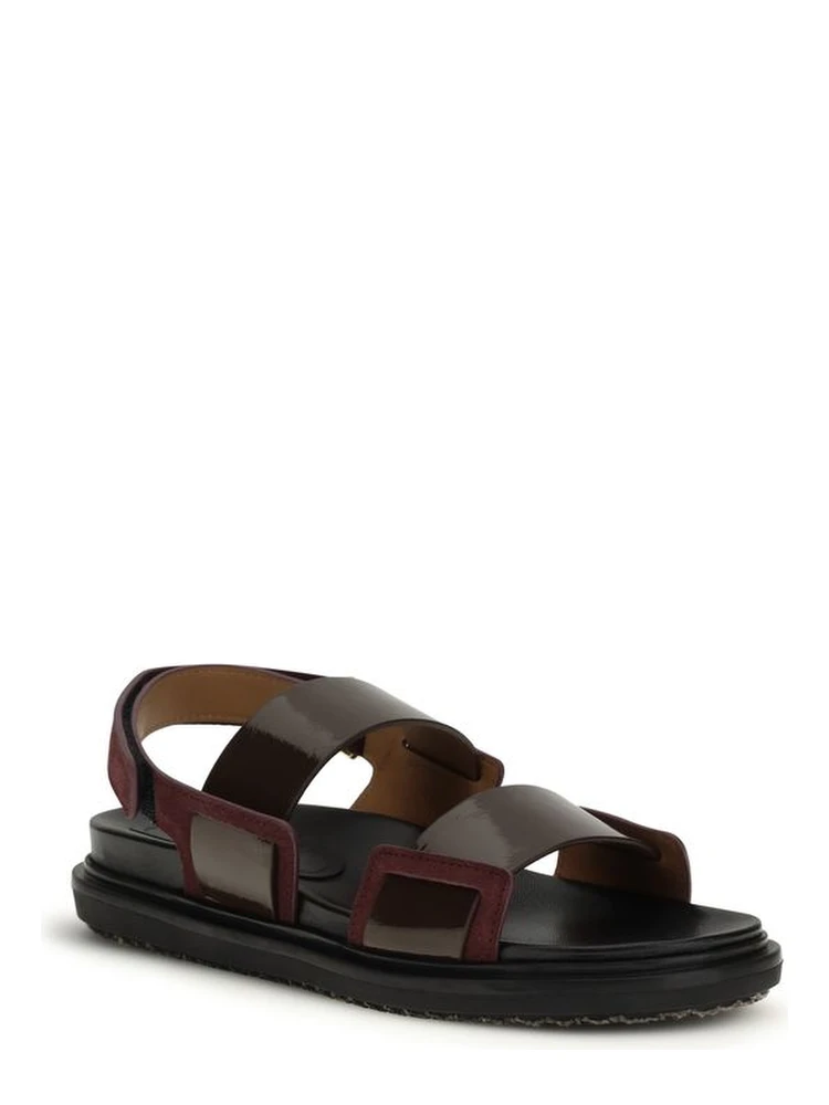 Black Calf Leather Bos Taurus Strap-On Sandals alternative