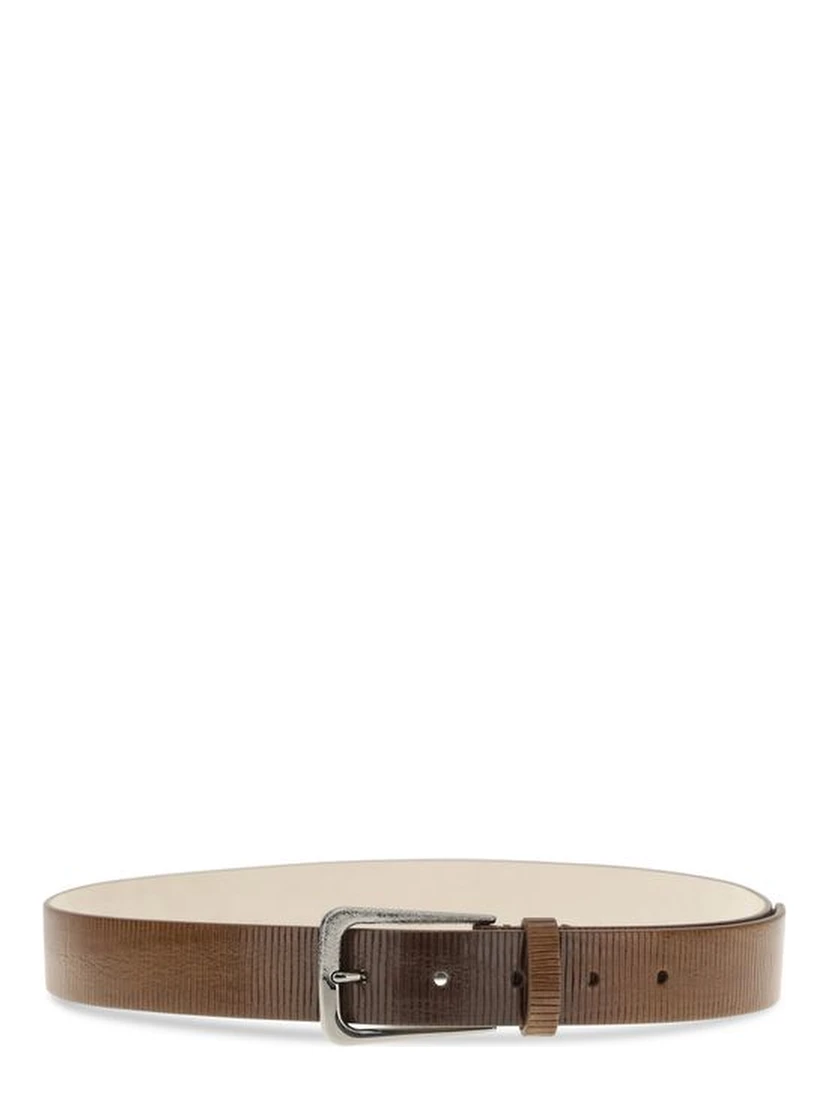 Brown Calf Leather Bos Taurus Regular Belt