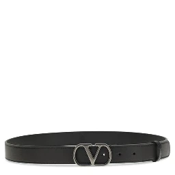 Black Calf Leather Bos Taurus Regular Belt