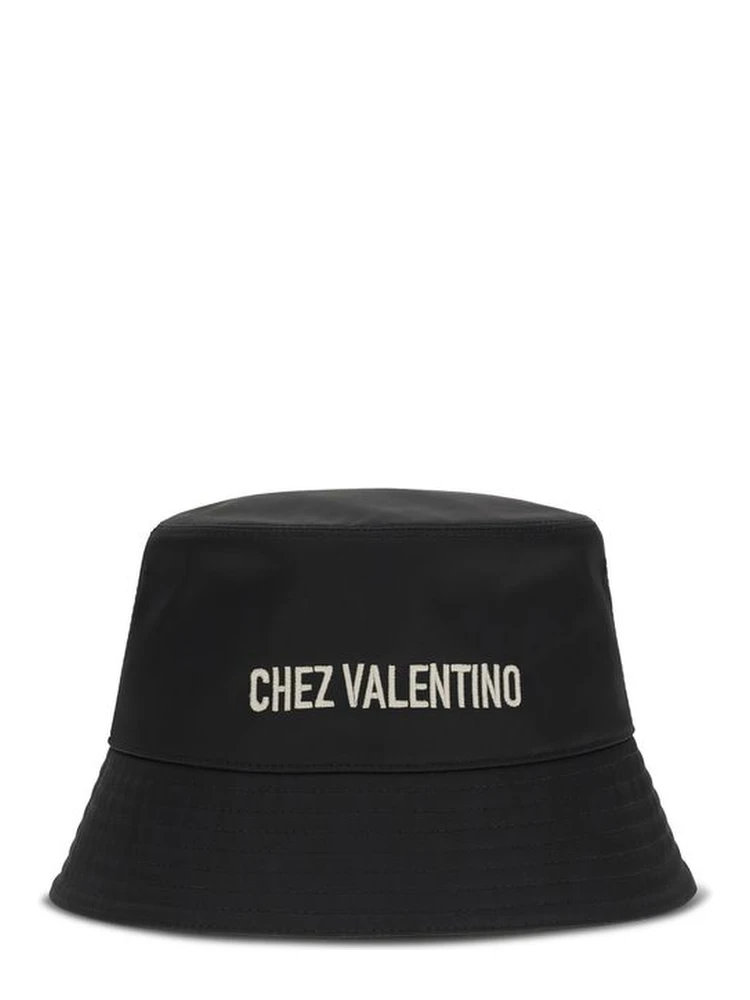 Black Cotton Bucket Hat