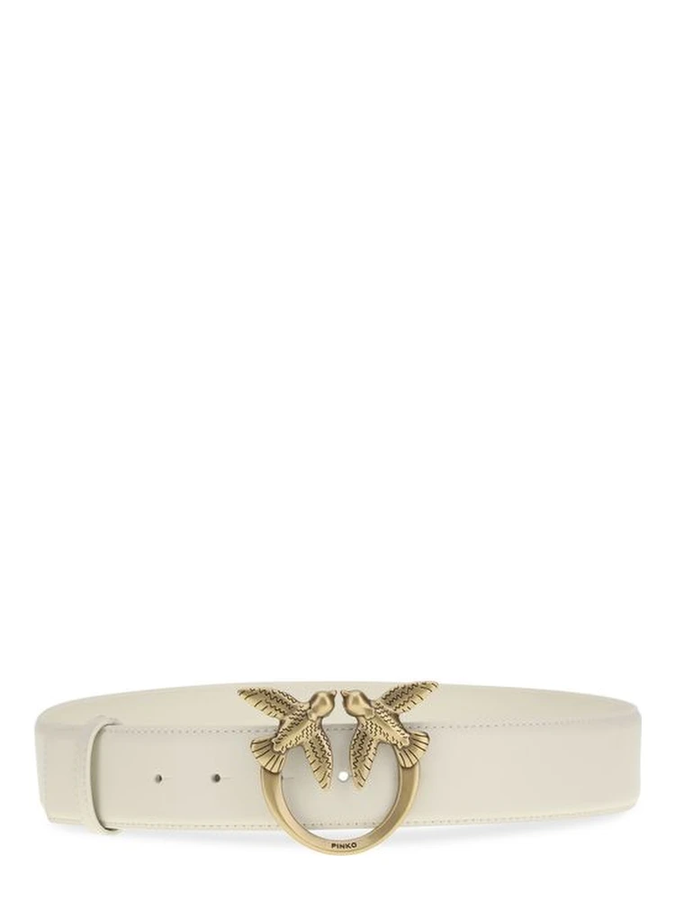 White Calf Leather Bos Taurus Regular Belt alternative