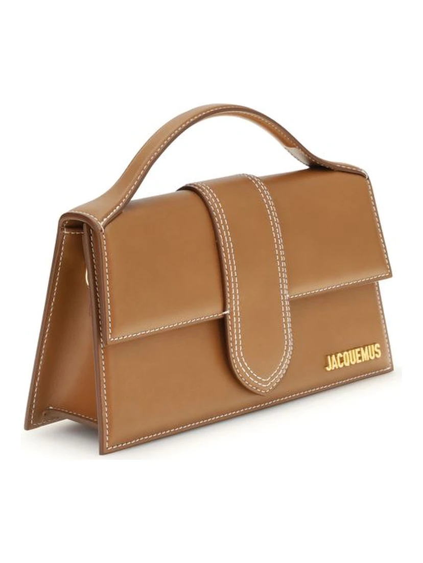 Brown Calf Leather Bos Taurus Handbag