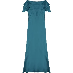 long fluid dress