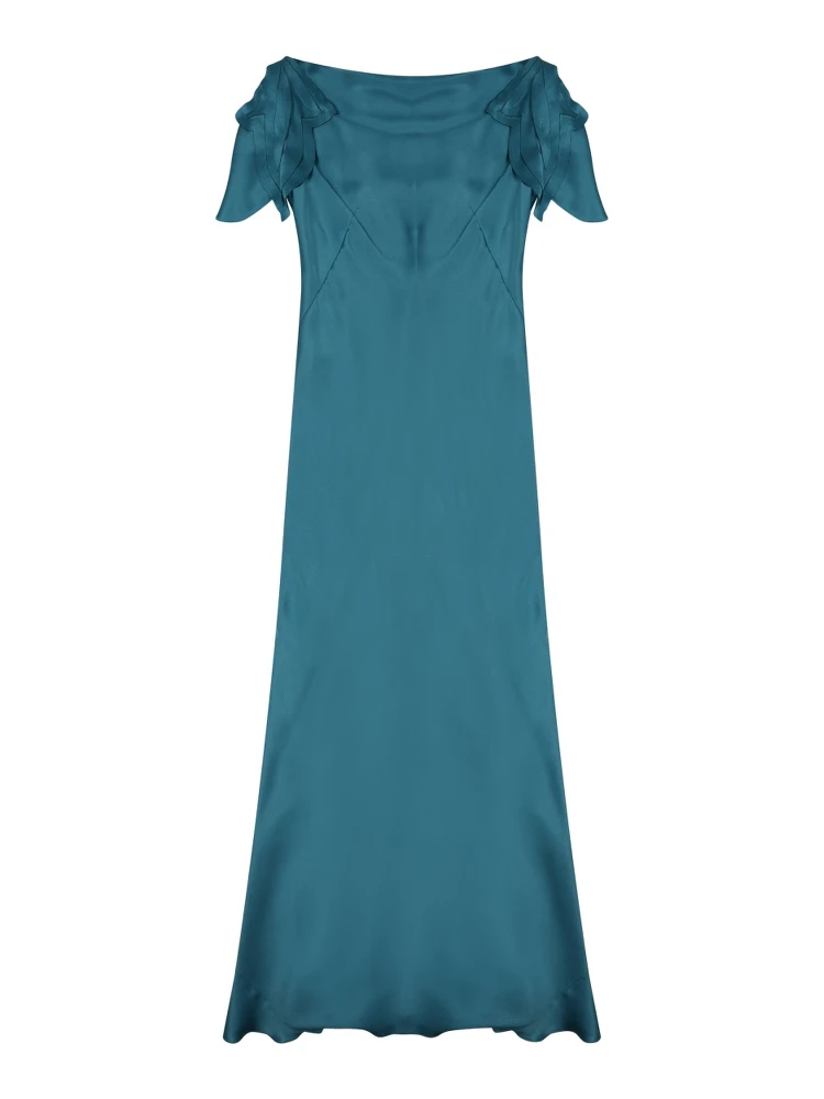 long fluid dress