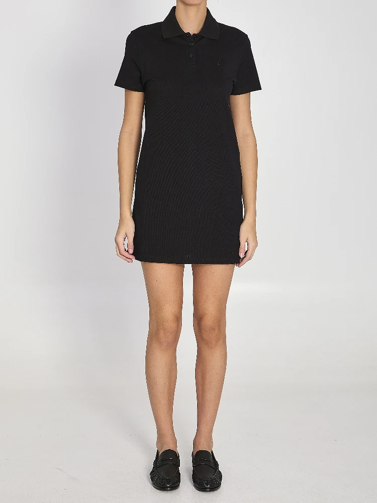 Cassandre cotton piqué dress