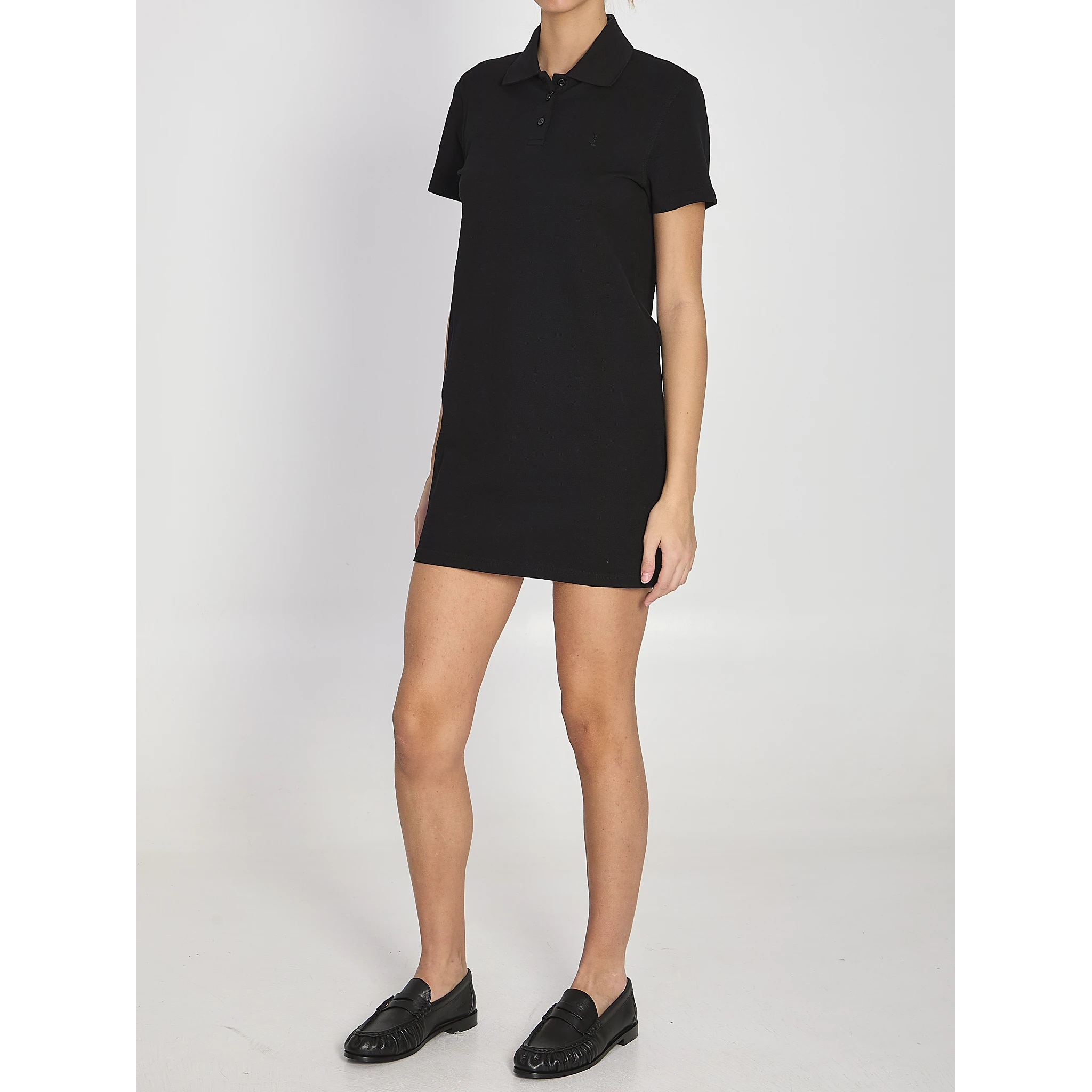 Cassandre cotton piqué dress