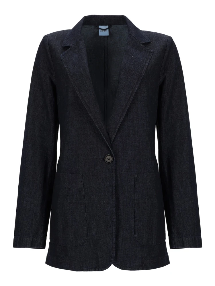 SINGLE-BREASTED DENIM JACKET