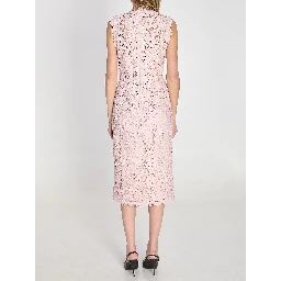 Lace midi dress