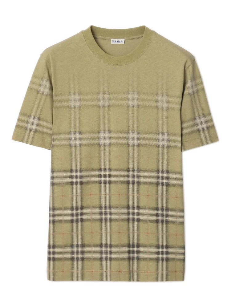 Burberry T-shirts and Polos Green