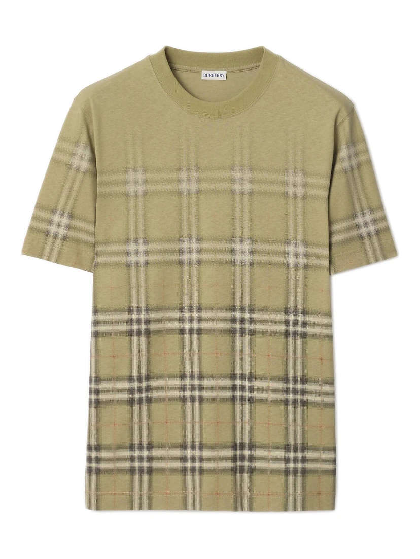Burberry T-shirts and Polos Green