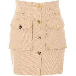 Elisabetta Franchi Skirts Beige