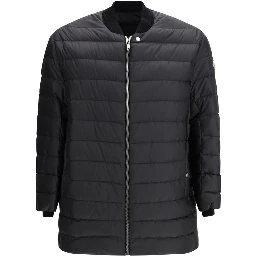Black Goose Down Trench Coat