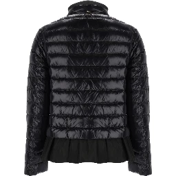 DOWN JACKET WITH RUFFLES