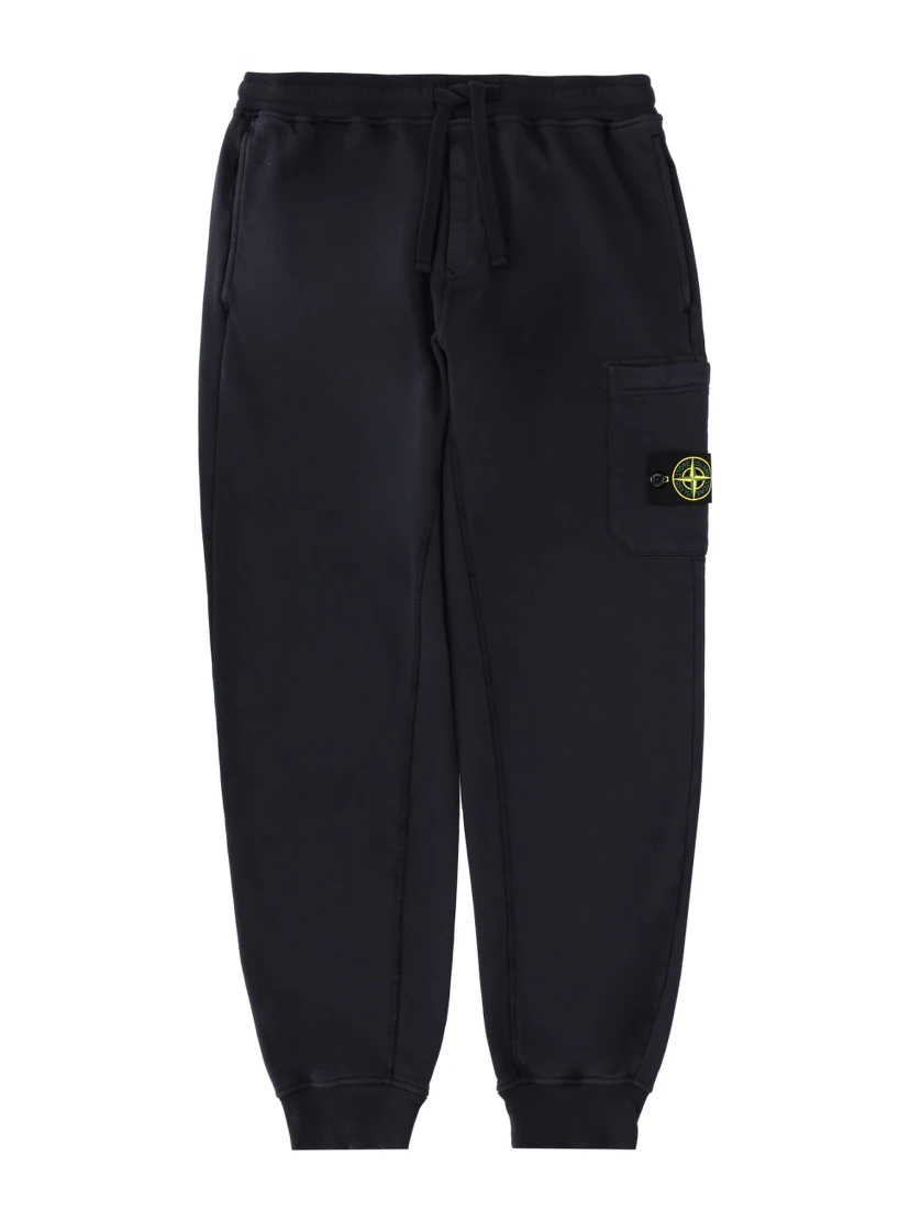 JOGGER PANTS WITH LOGO PATCH