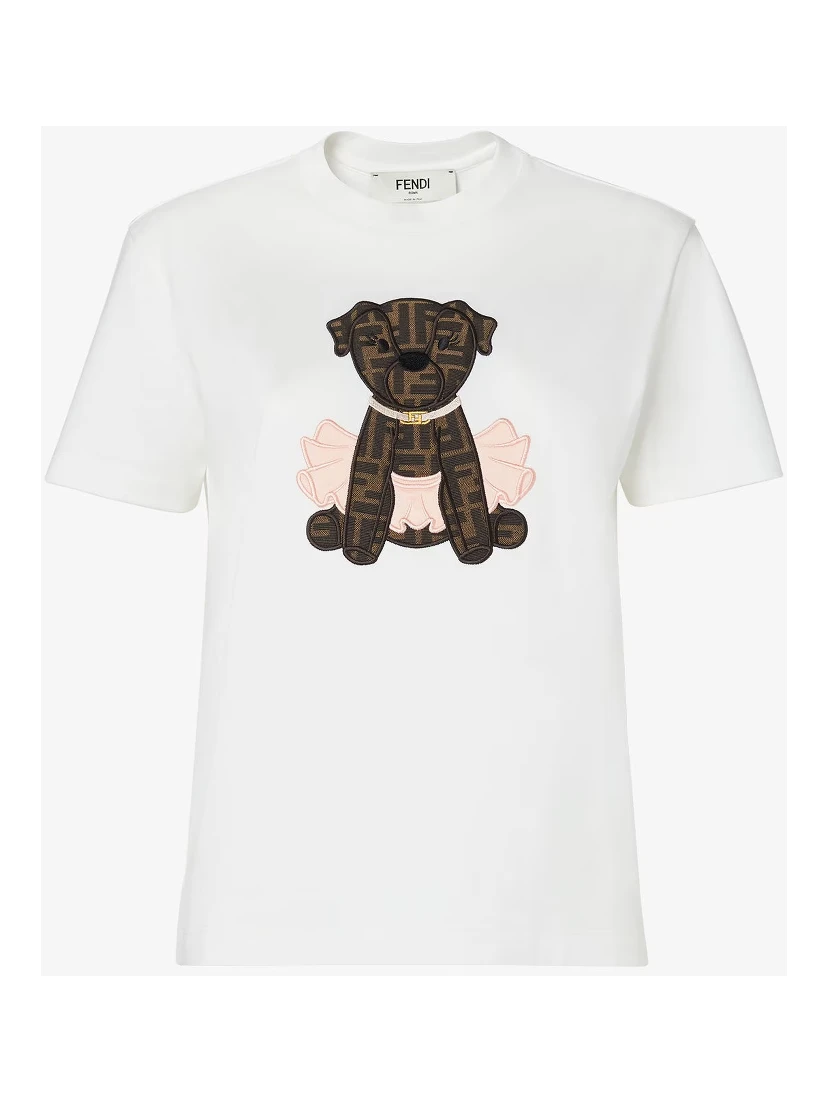 "Fendi Itina"cotton t-shirt
