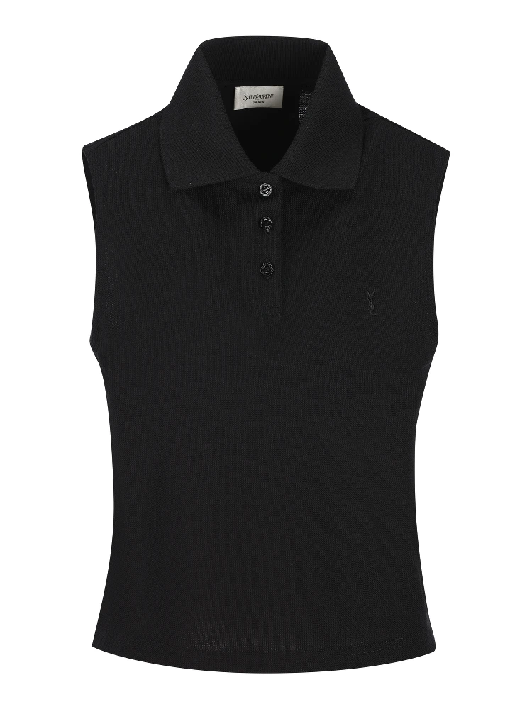 Saint Laurent  T-shirts and Polos Black